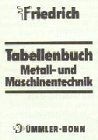 Tabellenbuch metall und - tabellenbuch, metall-