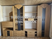 Wohnzimmer  Schrankwand ohne