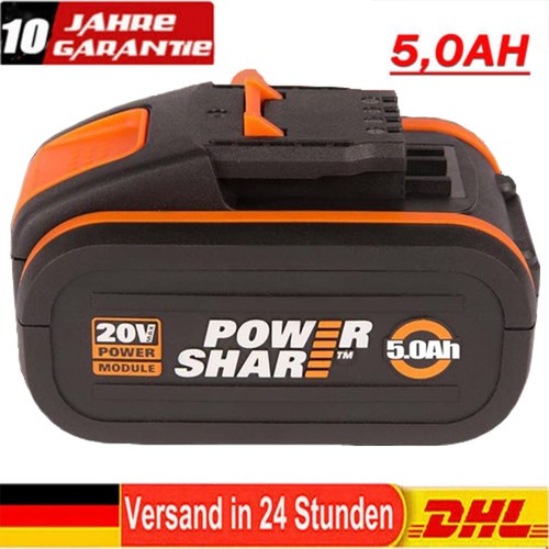 5000mah 20v max 0ah akku - 5000mah, 5,0ah