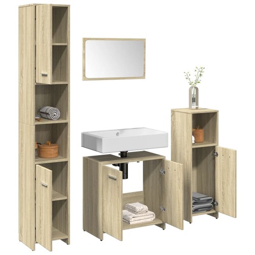 Badmöbel set holzwerkstoff - badmöbel,