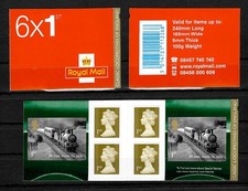 GB: Markenheftchen 6x1