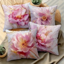 Kissenbezug Sofakissen Dekokissen Blumenmuster Schlafzimmer Wohnzimmer