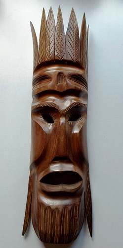 Afrikanische holzmaske - 59,
