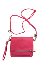 S.Oliver Tasche Damen Einheitsgröße Rosa Silber Ton Einzelheiten Umhängetasche