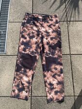 Stehmann Hose batik Optik Gr. 38 dunkelblau braun creme