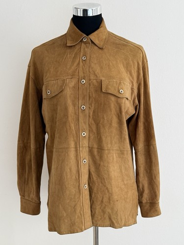 Stefanel wildleder jacket - wildleder, s