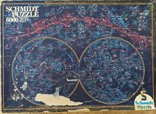 Puzzle 6000 Teile, Himmelskarte ... Schmidt.... Alleräußerst Selten !!!