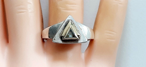 Silber design ring 925 - design, 585