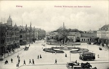Ak Elbląg Elbing Westpreußen, Friedrich Wilhelmplatz,... - 4875053
