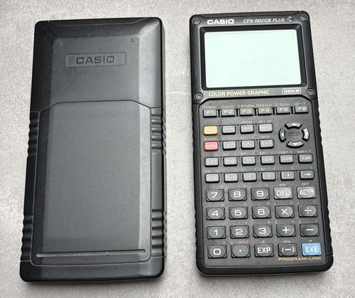 Casio cfx 9850gb plus - casio, plus-g