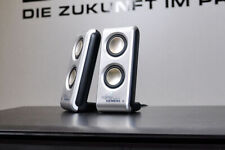 Mini Lautsprecher Laptop, Reiselautprecher, 2x, Klinke, Fujitsu Siemens, 