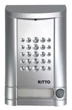 Ritto Entravox Türstation Audio 1 Familienhaus Klingeltaste beleuchtet Aufputz