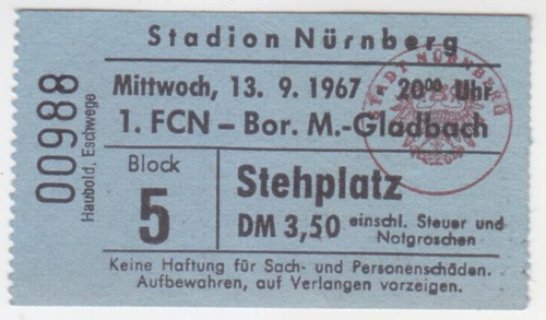 Ticket fc nürnberg - ticket,