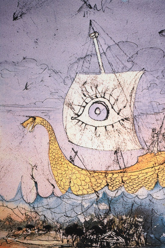 Salvador dali lithographie - dali,