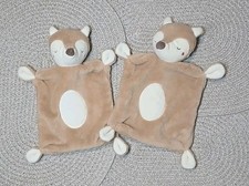 2 x Fuchs Kuscheltuch Schmusetuch von Pusblu DM Super Zustand 