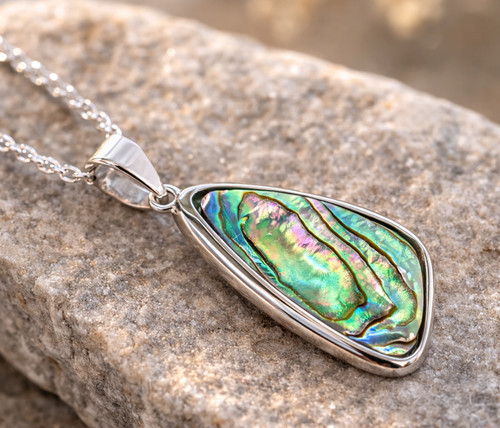 Abalone paua muschel collier - muschel, collier-