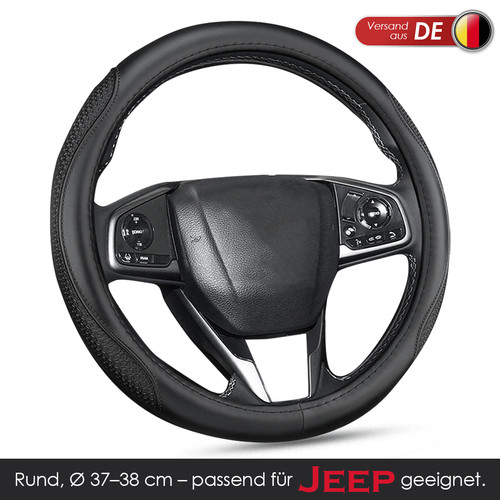 Für jeep leder lenkradbezug - für,
