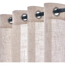 Leinen Gardinen Wohnzimmer