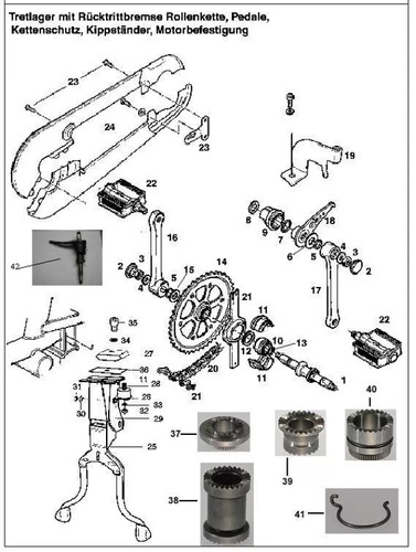 Sfm sachs bremsfeder - sachs,