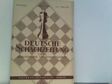 Deutsche Schachzeitung. Caissa