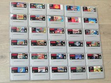 Super Nintendo (SNES) Spiele Wahl Zelda Mario World Kart Donkey Kong Asterix uvm