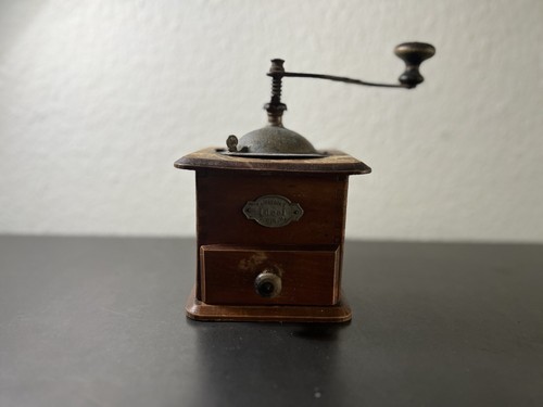 Antiquität kaffeemühle - antiquität,