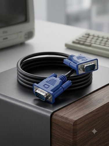 Hochwertiges vga kabel - hochwertiges, vga-kabel