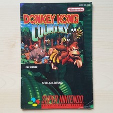 SNES Anleitung Donkey Kong Country Spielanleitung Handbuch Super Nintendo NOE