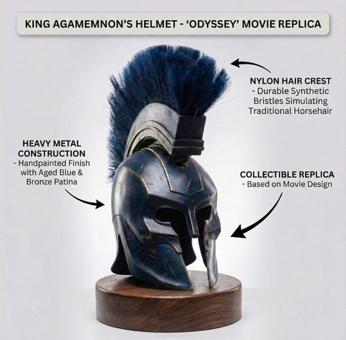 König agamemnon helm replik - helm,