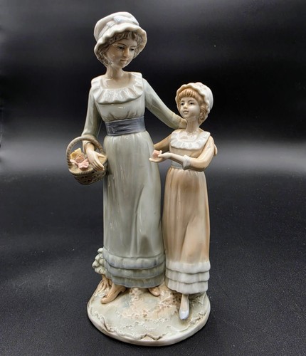 Porzellanfigur mutter kind - porzellanfigur,