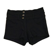 Shorts Hotpants Gr. XS Blind Date schwarz high Waist m. 3 Knöpfen neu 