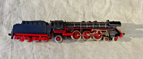 Dampflok mit tender 28 - mit, ca.