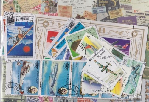 Briefmarken motive luftfahrt - briefmarken,