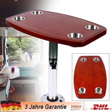 Bootstisch, 4 Getr?nkehaltern