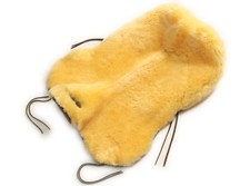 Echt Lammfell Sattelbezug