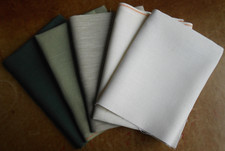 Zählstoff Belfast feine Kreuzstiche Sticken 12,2-fädig 100% Li. 5 Farben 46x48cm