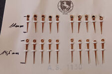 ZEIGERSATZ EDELSTAHL VERGOLDET