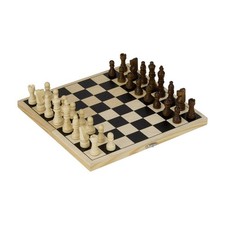 goki HS040 Schachspiel 26 cm