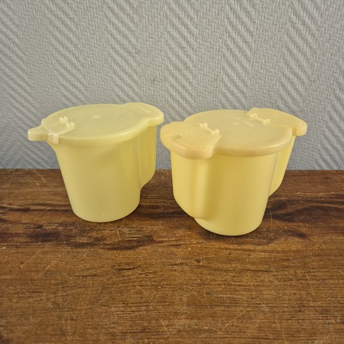 Vintage tupperware gelber - vintage,