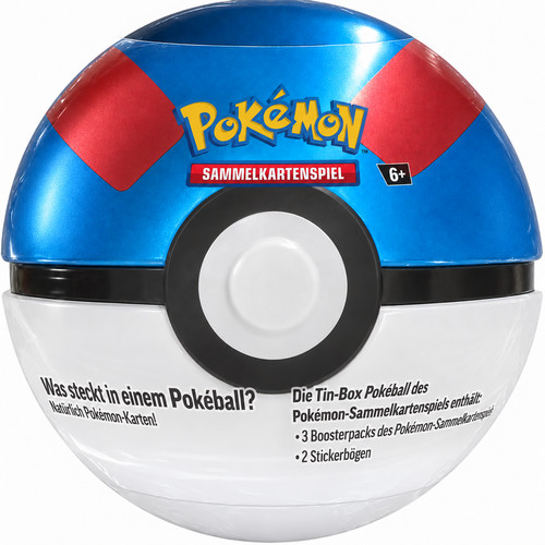 Pokemon poke ball tin - ball,