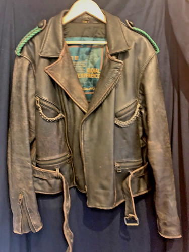 Lederjacke 50er jahre style - 50er,