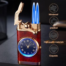 Jet Feuerzeug mit Uhr