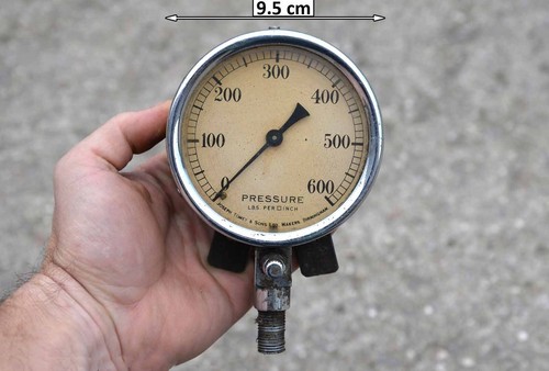 Vintage manometer joseph tomey - manometer,