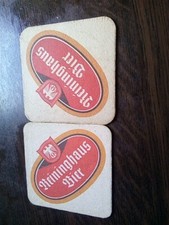 2 Reininghaus rot Brauerei Bierdeckel Bier Grand Prix Österreichring 1976 1978