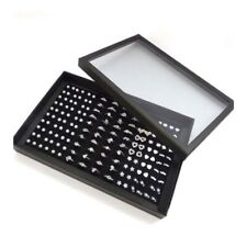 100 Ringe Schmucklade Ringbox Kunstleder Ring Display Lade Schmuck Schatulle