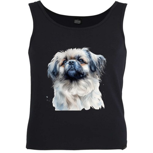 Tank top pekinese - tank, hunderasse