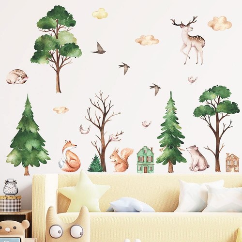 Wandaufkleber wald baum - wald,,