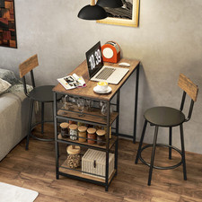 HOMCOM Bartisch mit Barhocker