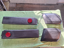 Fiat 124 Spider Gummiauflage und Stoßstangenecke für Stoßstange hinten