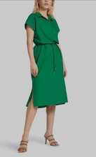 Marc Cain Hemdblusenkleid Midi Business Kleid grün L